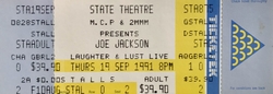 tags: Joe Jackson, Ticket - Joe Jackson / Deborah Conway on Sep 19, 1991 [521-small]