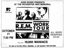 R.E.M. / 10000 maniacs on Oct 21, 1987 [538-small]