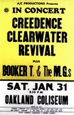 Creedence Clearwater Revival / Booker T & the MG's / Wilbert Harrison on Jan 31, 1970 [754-small]