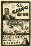 El Grupo Sexo / Screamin' Sirens on Mar 7, 1986 [886-small]