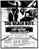 The Beach Boys / Leo Sayer / Ricci Martin on Sep 2, 1977 [920-small]