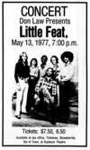 Little Feat / Commander Cody on May 13, 1977 [996-small]