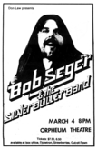 Bob Seger & The Silver Bullet Band on Oct 4, 1977 [005-small]