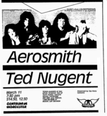 Aerosmith / Ted Nugent on Mar 11, 1986 [031-small]