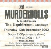 Murderdolls on Dec 12, 2002 [157-small]