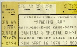 Santana / Ronnie Montrose and Gamma / Blackfoot / Tower Of Power on Sep 16, 1979 [276-small]