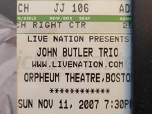 John Butler Trio / Ian Ball on Nov 11, 2007 [315-small]