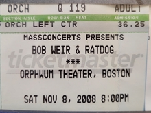 Bob Weir & RatDog / Bob Weir on Nov 8, 2008 [321-small]