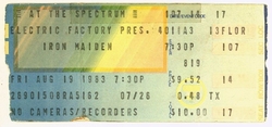 Iron Maiden / Fastway / Coney Hatch on Aug 19, 1983 [369-small]