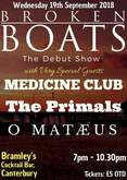 The Broken Boats / Medicine Club on Sep 19, 2018 [490-small]