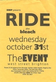 Ride / Bleach on Oct 31, 1990 [626-small]