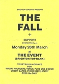 The Fall / Spitfire on Mar 26, 1990 [630-small]