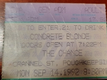Concrete Blonde on Sep 14, 1992 [663-small]