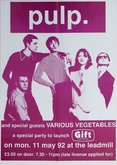 Pulp / Various Vegetables on May 11, 1992 [687-small]