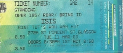 Isis / DJ Speedranch / Johnny Truant / 27 on Mar 11, 2003 [714-small]