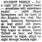 Bruce Springsteen on Nov 12, 1971 [715-small]