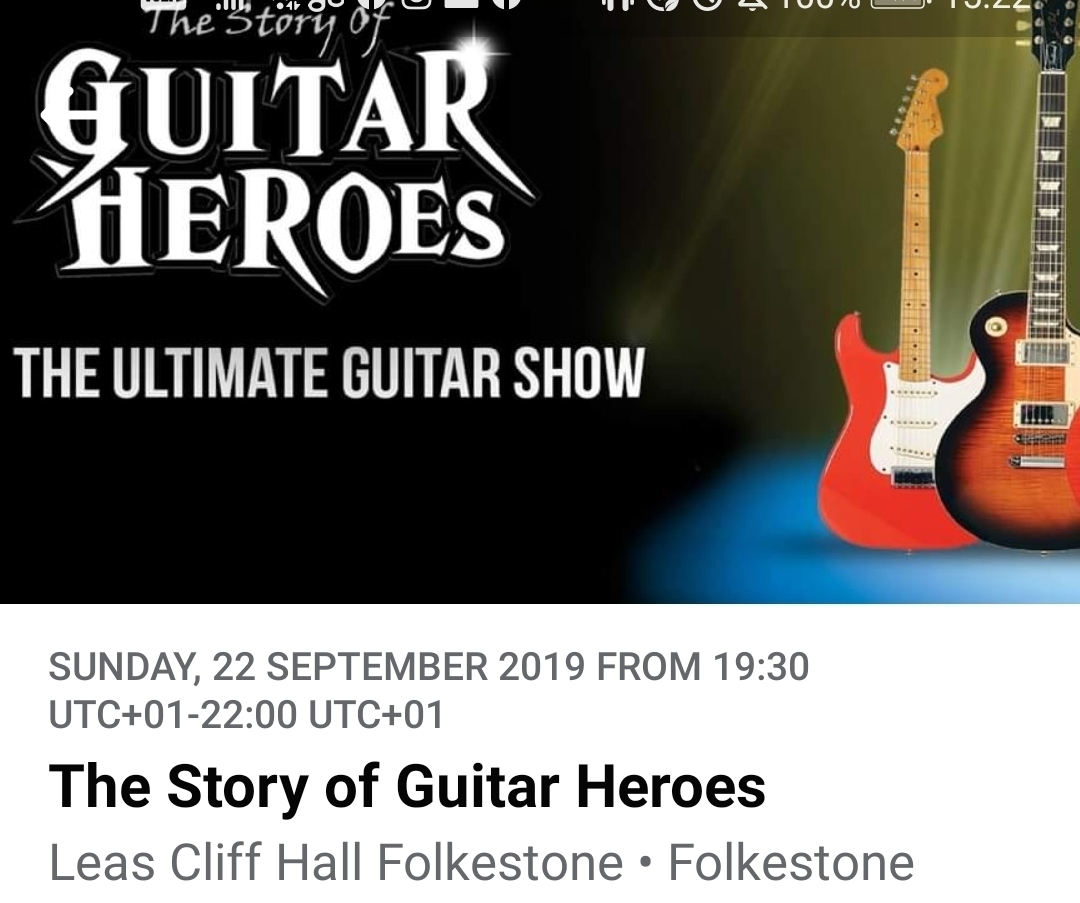 The story of guitar heroes Concert & Tour History Concert Archives