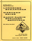 Lonesome Strangers / Radio Ranch Straight Shooters / Western Skies on May 22, 1986 [168-small]