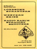 Lonesome Strangers / Radio Ranch Straight Shooters / Western Skies on May 22, 1986 [172-small]