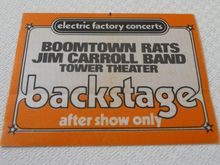 Boomtown Rats / Jim Carroll Band on Feb 20, 1981 [542-small]