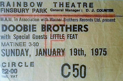Doobie Brothers / Montrose on Jan 19, 1975 [891-small]