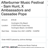 Sam Hunt / X Ambassadors on Oct 2, 2021 [992-small]