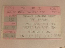 Def Leppard / Ugly Kid Joe on Jul 11, 1993 [103-small]