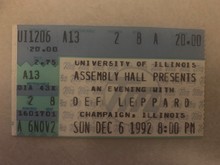 Def Leppard on Dec 6, 1992 [112-small]