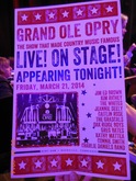 Grand Ole Opry on Mar 21, 2014 [177-small]