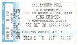 King Crimson on Oct 20, 1995 [344-small]