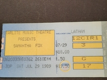 Samantha Fox on Jul 29, 1989 [366-small]
