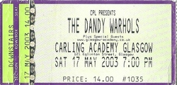 The Dandy Warhols on May 17, 2003 [420-small]