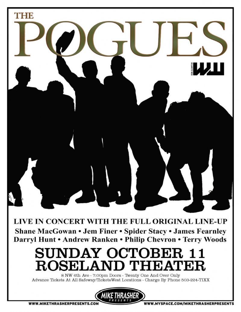 the pogues tour history