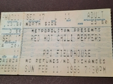 Red Hot Chili Peppers / Spacehog / The Rentals on Feb 11, 1996 [845-small]
