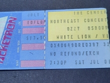 Ozzy Osbourne / White Lion / Vixen on Jul 1, 1989 [848-small]