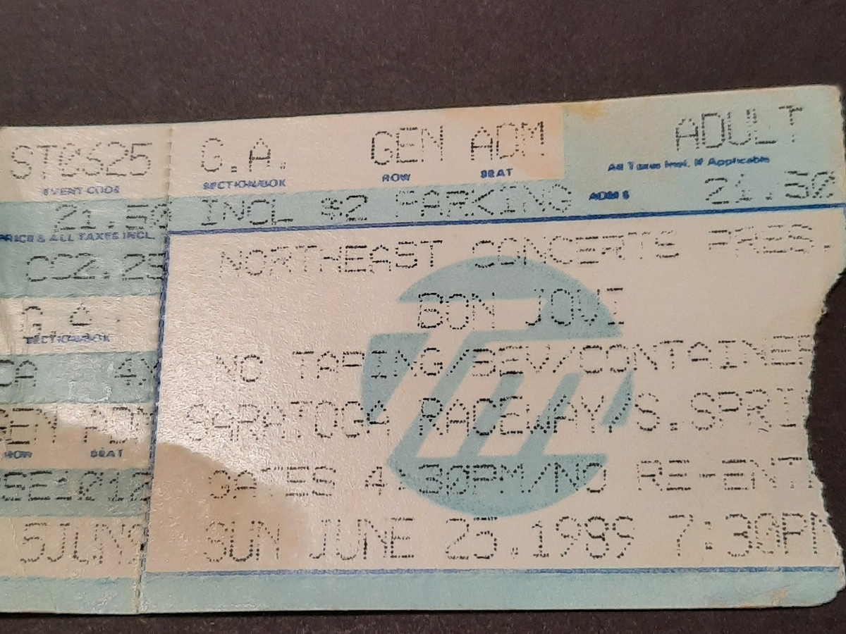 Skid Row's 1989 Concert & Tour History | Concert Archives