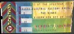 The Kinks / The A's on Oct 27, 1980 [894-small]