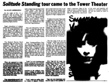 Suzanne Vega / Richard Barone on Oct 11, 1987 [035-small]