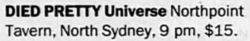 Died Pretty / Universe on Mar 15, 1997 [040-small]