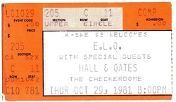 Electric Light Orchestra (ELO) / Hall & Oates on Oct 29, 1981 [325-small]