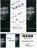 White Rabbit / The Hags on Jul 6, 1986 [363-small]