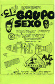 El Grupo Sexo / Clapping Fish on Aug 14, 1986 [369-small]