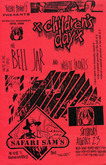The Bell Jar / Children's Day / White Fronts on Aug 23, 1986 [378-small]