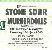 Murderdolls / Stone Sour / Elviss on Jul 10, 2003 [451-small]