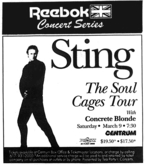 Sting / Concrete Blonde / Vinx on Mar 9, 1991 [477-small]