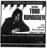 Todd Rundgren on Apr 18, 1991 [478-small]