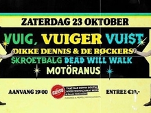 tags: Gig Poster - Skroetbalg / Dikke Dennis & de Røckers / Motöranus / Dead Will Walk on Oct 23, 2021 [930-small]