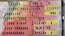 Phil Collins / The Hooters on May 20, 1985 [950-small]