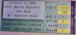 Lou Reed / The Del Lords on Jul 27, 1986 [983-small]