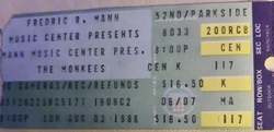 The Monkees / Gary Puckett & Union Gap / Herman's Hermits / The Grass Roots on Aug 3, 1986 [984-small]